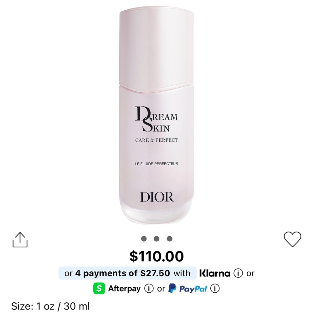 Dior Dreamskin Care & Perfect Primer